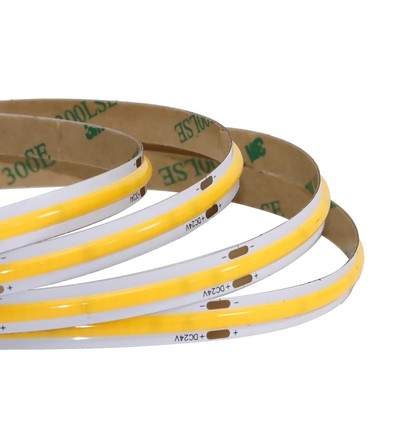 5m 12W/m COB-LED-strip RA95 - 24V DC, IP20, 480 LED per meter, COB LED