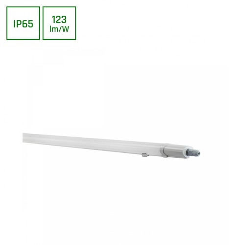 Limea Mini II 36W - Vattentät 1200mm, Neutral Vit, 230V, 120°, IP65, 53×27×1237mm, Vit