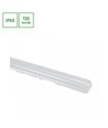 LIMEA GO 25W - Vattentät, 600mm, Kall Vit, 230V, 120°, IP65, IK07, 600x60x52mm, Vit