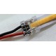 Lagertömning: Flexibel DC-kontakt Hona - Till COB LED strips (8 mm), 12V / 24V