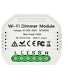 Wifi inbyggningsdimmer - 2x 100W LED dimmer, korsomkoppling, till inbyggning