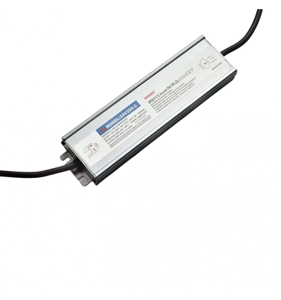 200W / 24V DC strömförsörjning - 8.3A, IP67 vattentät, Flicker free