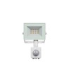 Noctis Lux 4 Strålkastare 10W - Neutral vit, 230V, IP44, 94x150x53mm, Vit, PIR-sensor