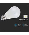 9W A60 LED Lampa E27 - Plast, 3-stegs dimbar, 6400K