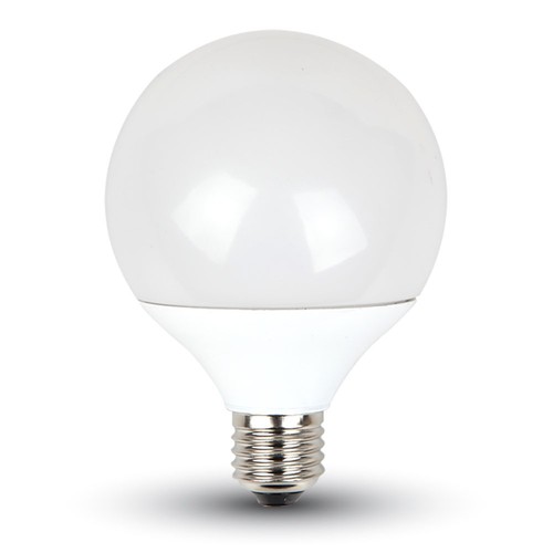 E27 10W LED G95-lampa - 810lm, 6400K, kallvit, ersätter 60W