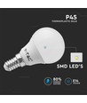 P45 LED Lampa 4W E14 - 6400K