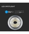 12W LED Spot GU10 - 6400K