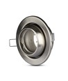 GU10 lampa (VIP) - rund, satin nickel