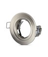 GU10 lampa rund - satin nickel