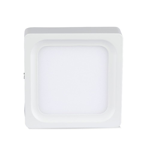 15W LED ytmonterad panel - 3000K, fyrkantig