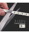 18W/m LED Strip Light - 3000K, IP20, 5m/rulle