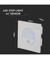 3W LED Sensor Ljus - 4000K