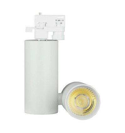 30W LED Skenspot - 6400K, Vitt Hus