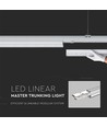 50W LED Linjär Master Trunking 4000K 90D Lins (160lm/W)-Dimbar