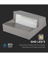 3W LED trappbelysning för utanpåliggande montage - IP65, Grå, 4000K, 210lm