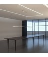 36W LED Designerpendel - Elegant, Ljus-krom, 4000K, Ø1820mm