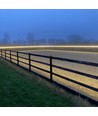 5 m vattentät ridbana strip (Typ Q) - 230V, IP67, 120 LED, 6W per meter