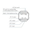 LEDlife rWave infälld dimmer - Tuya/SmartLife, RF+Wifi, 200W LED-dimmer