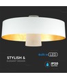 7W LED Pendellampa - Akryl, Vit Lampskärm, 4000K