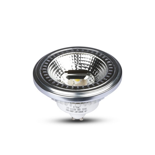 AR111 LED Spotljus 12W GU10 - 6400K, Dimbar