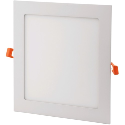 18W LED downlight - Hål: 20,1 x 20,1 cm, Mål: 22 x 22 cm, 230V