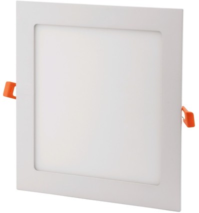 18W LED downlight - Hål: 20,1 x 20,1 cm, Mål: 22 x 22 cm, 230V