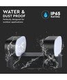 12W roterbar LED vägglampa med 2 huvuden - IP65, svart, 1320lm, 3000K, inkl. ljuskälla