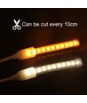 5m 10W/m vattentät LED-strip (Typ X-2) - 230V, IP67, 1300lm/m, kan klippas var 10:e cm, upp till 50m