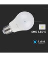 8.5W E27 - A60 plastlampa, Samsung chip, 3000K