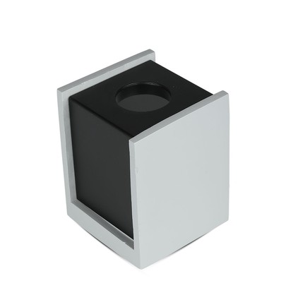 GU10 utanpåliggande spot - Grå/Gun black, betonglook, IP20 inomhus, utan ljuskälla