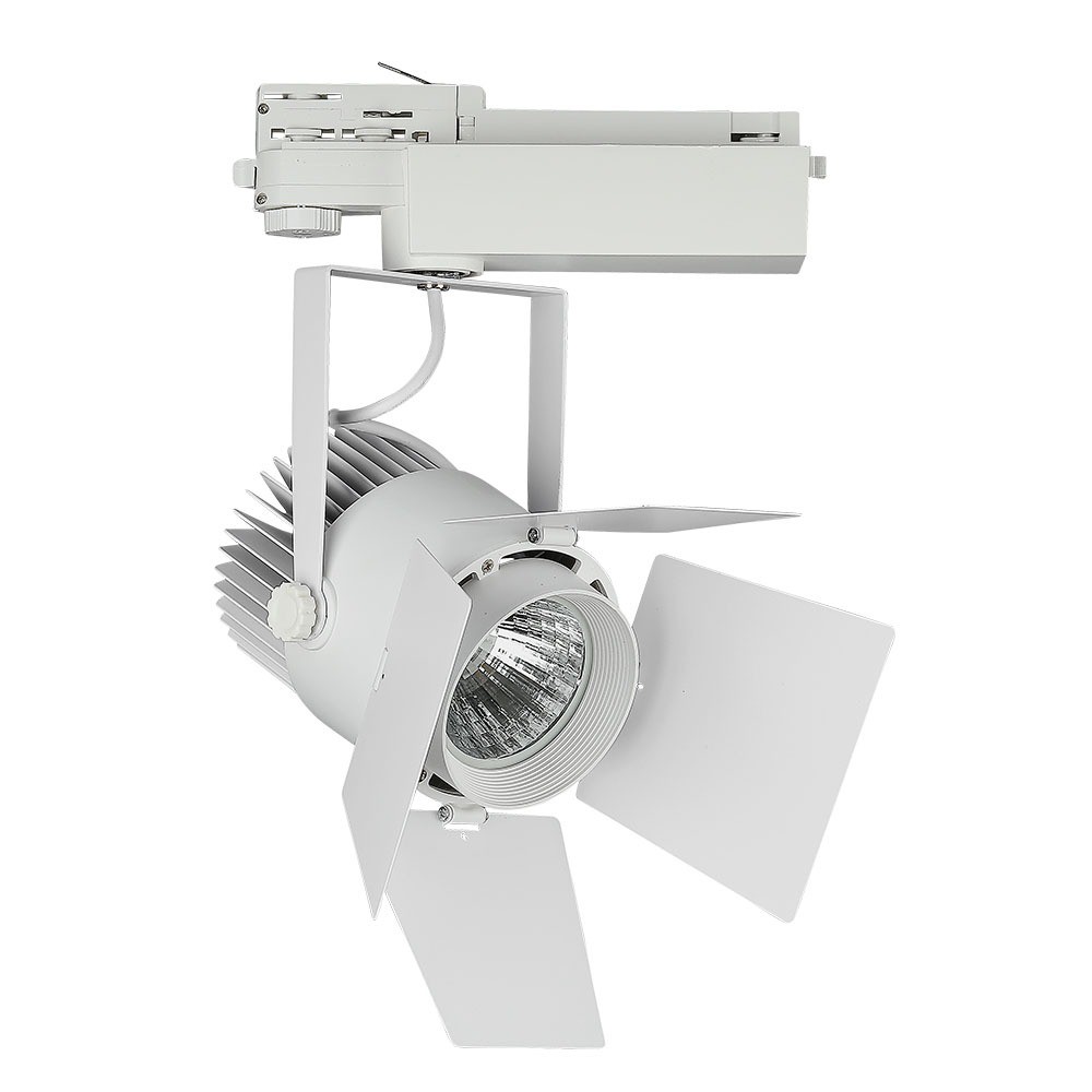 33w Led Skenspot Samsung Chip 3000k 5 års Garanti Vit Hus Kulör : Varm