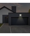 30W LED strålkastare med sensor - Samsung LED, 2400lm, IP65, varmvit