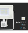 30W LED strålkastare med sensor - Samsung LED, 2400lm, IP65, varmvit