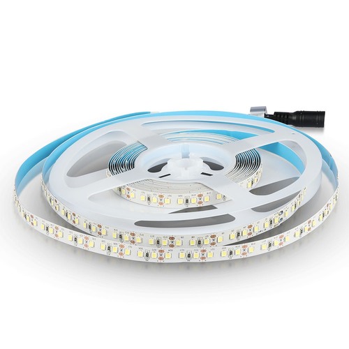 12W/m LED Stripljus - Samsung Chip, 6500K, IP20, 5m/rulle