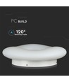 22W Rund LED Designer Pendel - (CCT:3i1) Ø300*H80, Dimbar-Vit