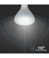 8W R125 LED Koltrådslampa - Dimbar, R125, E27, 230V