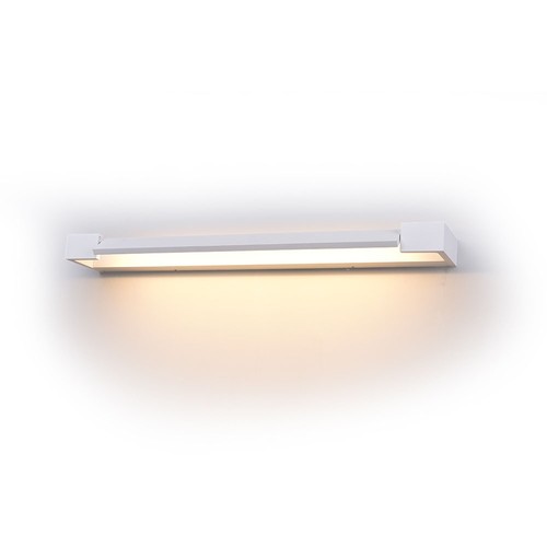 18W Vägglampa - LED, 4000K, vit kåpa, IP44