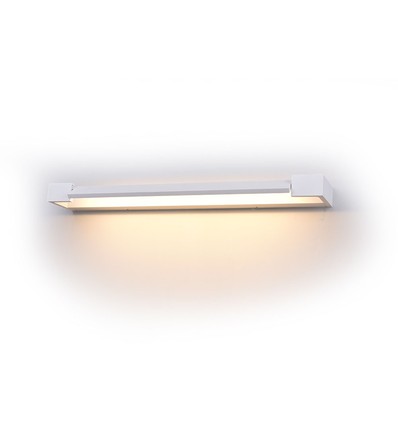 18W Vägglampa - LED, 4000K, vit kåpa, IP44