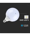 G120 LED Lampa 18W E27 - Plast, Samsung Chip, 6400K.