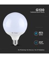 G120 LED Lampa 18W E27 - Plast, Samsung Chip, 6400K.