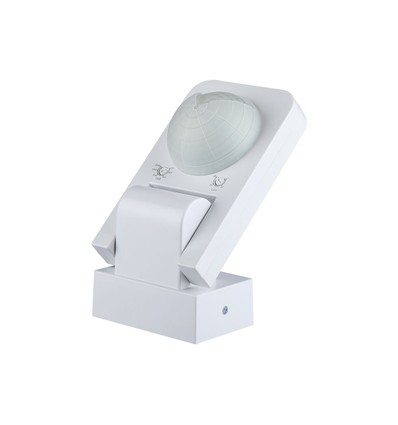 Infrastruktur rörelsesdetektor - vit, IP65 (max:1000W LED)