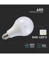 A80 LED Lampa 18W E27 - 3000K