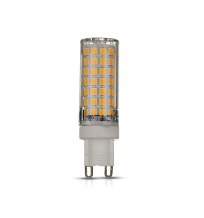 6W G9 LED, Plast, Spotlight, 6400K, 300D