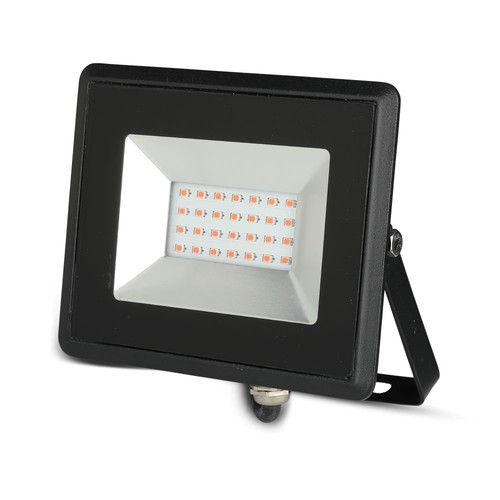 20W Röd LED-strålkastare - Svart hölje, arbetslampa, IP65 utomhus