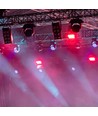 20W Röd LED-strålkastare - Svart hölje, arbetslampa, IP65 utomhus