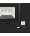20W Röd LED-strålkastare - Svart hölje, arbetslampa, IP65 utomhus
