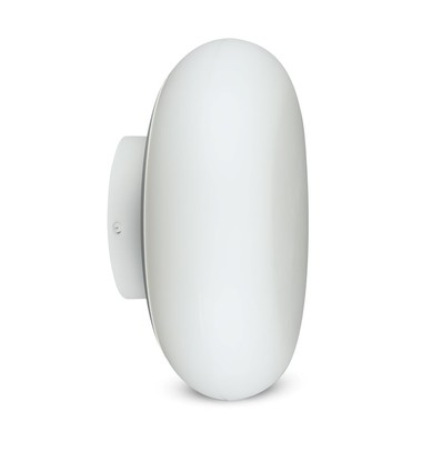 LED Vägglampa 40W - Designer, TRIAC Dimbar, 3000K, Vit