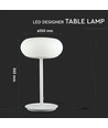 25W LED Bordlampa - Designer, Touch Dimbar, 3000K, Vit