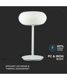 25W LED Bordlampa - Designer, Touch Dimbar, 3000K, Vit