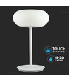 25W LED Bordlampa - Designer, Touch Dimbar, 3000K, Vit